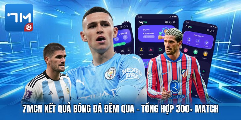7mcn Kết Quả Bóng Đá Đêm Qua | Tổng Hợp 300+ Match