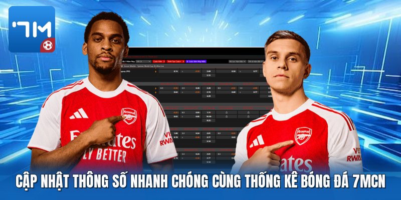 Cập nhật thông số nhanh chóng cùng thống kê bóng đá 7mcn Cập nhật thông số nhanh chóng cùng thống kê bóng đá 7mcn