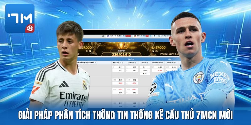 Giải pháp phân tích thông tin thống kê cầu thủ 7mcn mới Giải pháp phân tích thông tin thống kê cầu thủ 7mcn mới