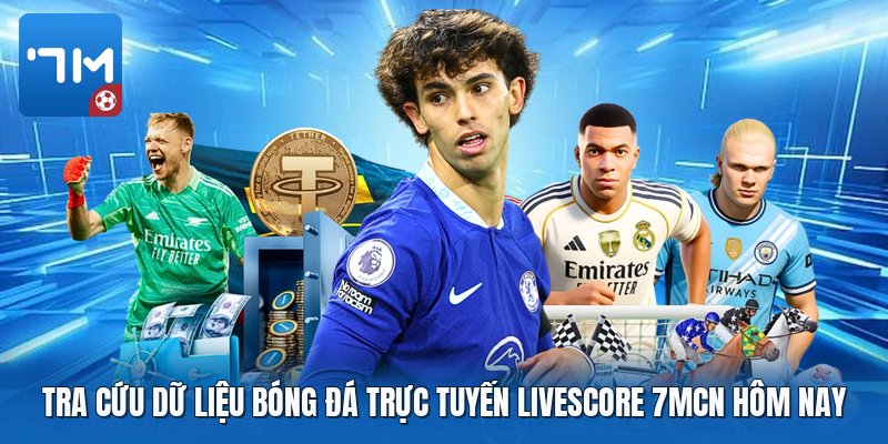 Tra cứu dữ liệu bóng đá trực tuyến livescore 7mcn hôm nay Tra cứu dữ liệu bóng đá trực tuyến livescore 7mcn hôm nay